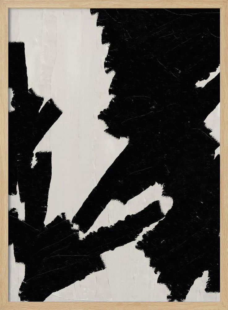 Canvas met opvallend contrast | Poster