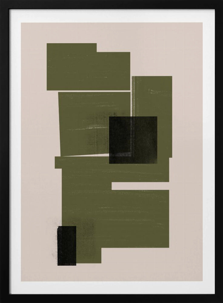 Gestructureerde blokken | Poster