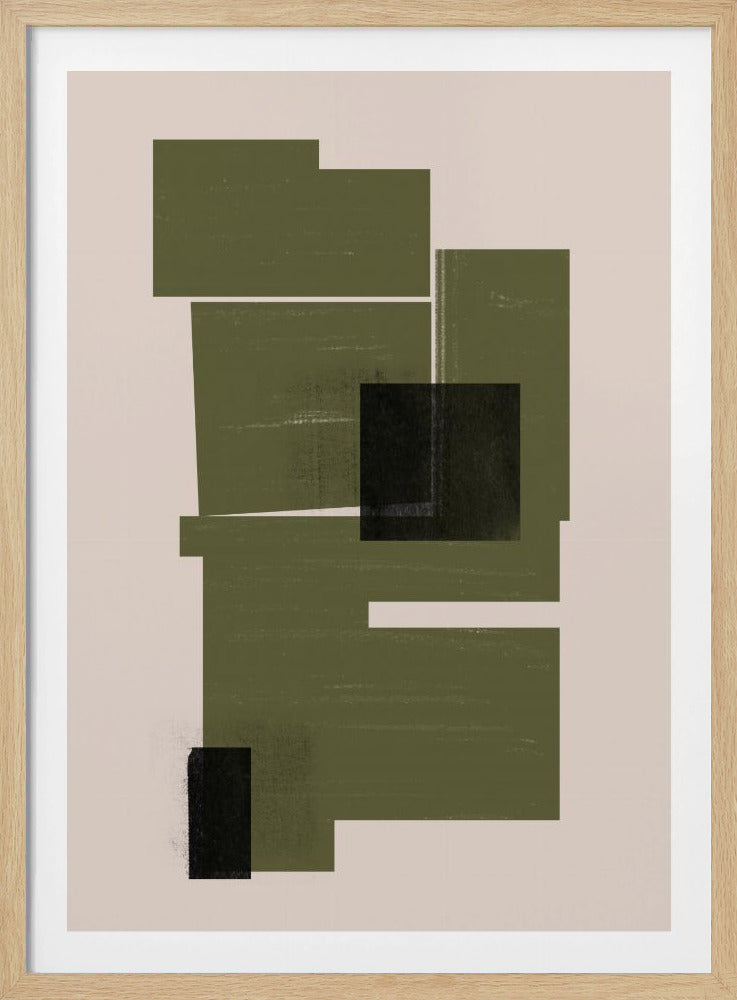 Gestructureerde blokken | Poster