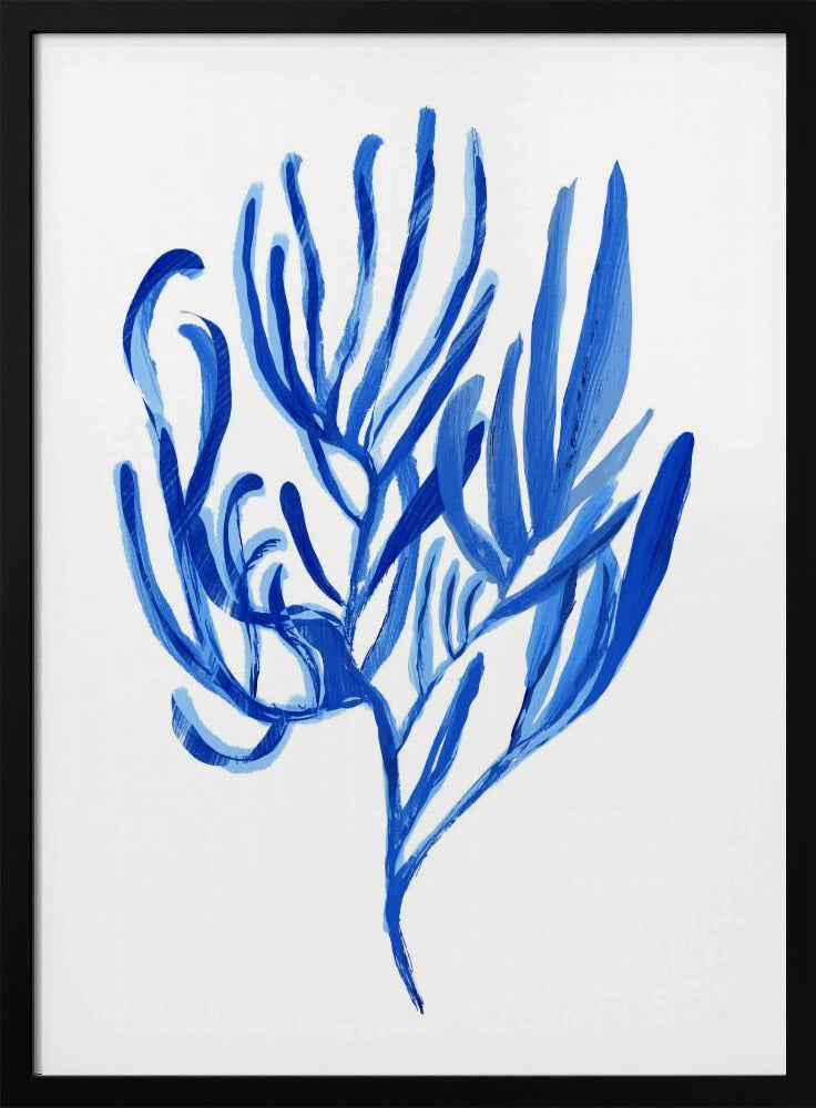 Blauwe waterplant poster 4 | Poster