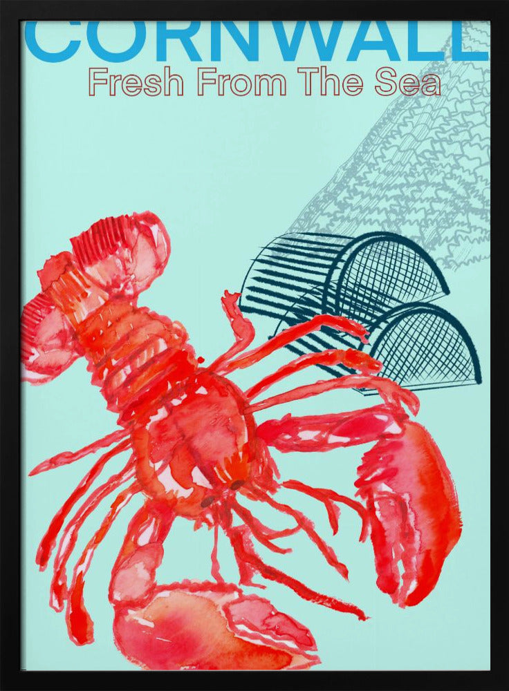 Cornwall Vers uit de zee Poster | Poster