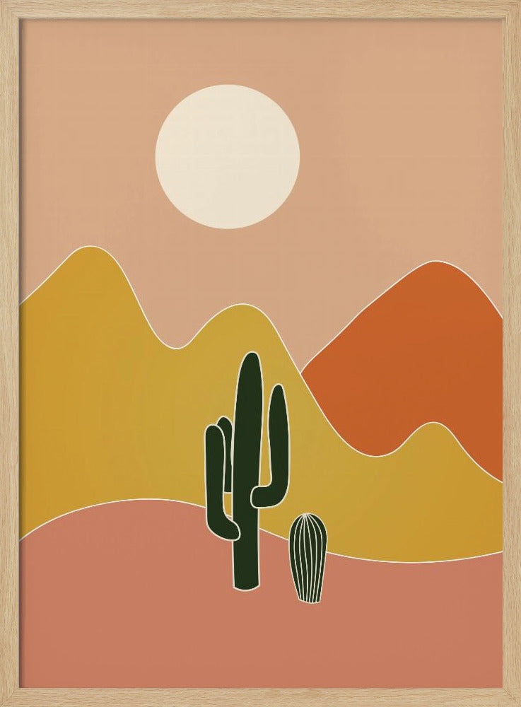 Californische woestijn | Poster