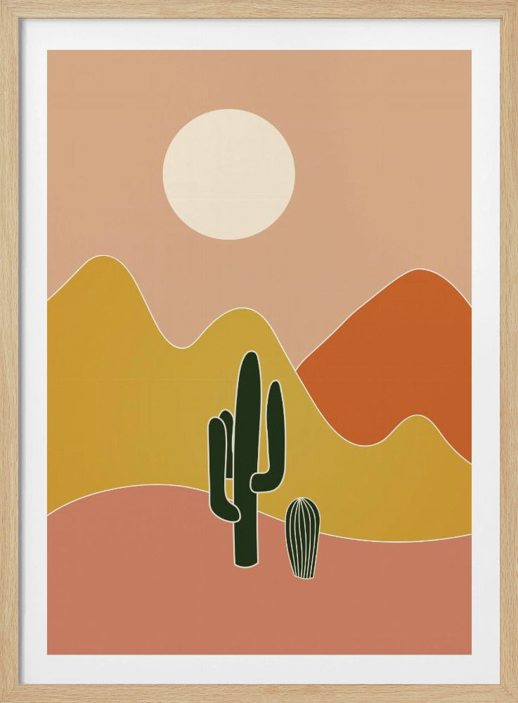 Californische woestijn | Poster