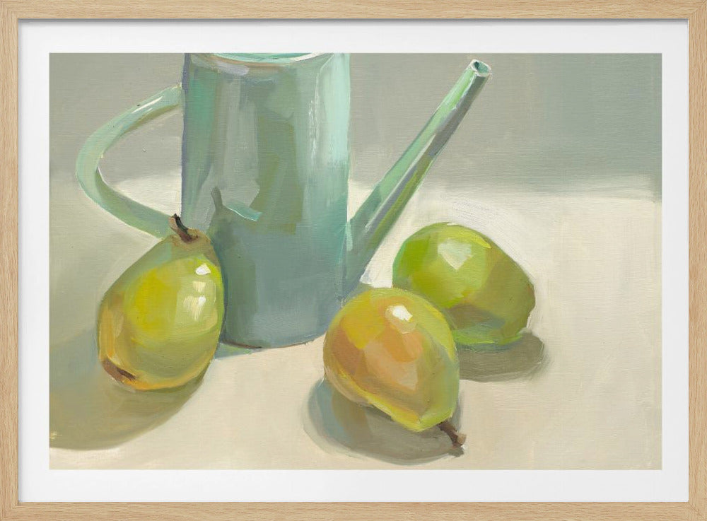 Kruik en peren | Poster