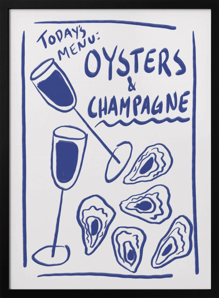 Het menu van vandaag | Poster