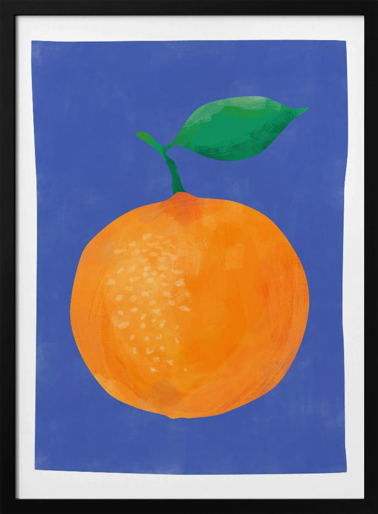 Levendig oranje fruit | Poster