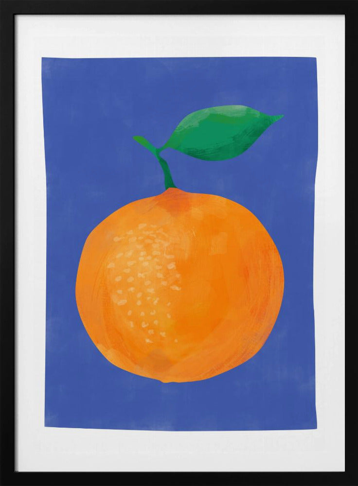 Levendig oranje fruit | Poster