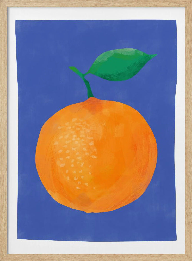 Levendig oranje fruit | Poster