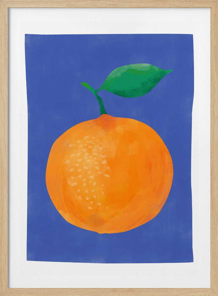 Levendig oranje fruit | Poster