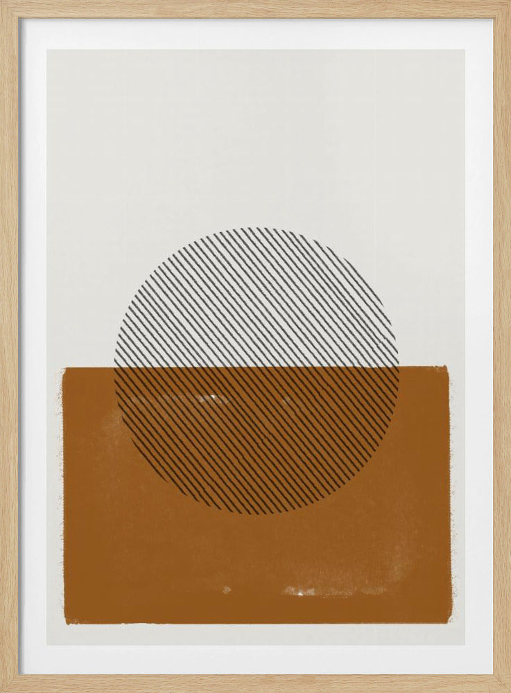 Striped Horizon | Poster