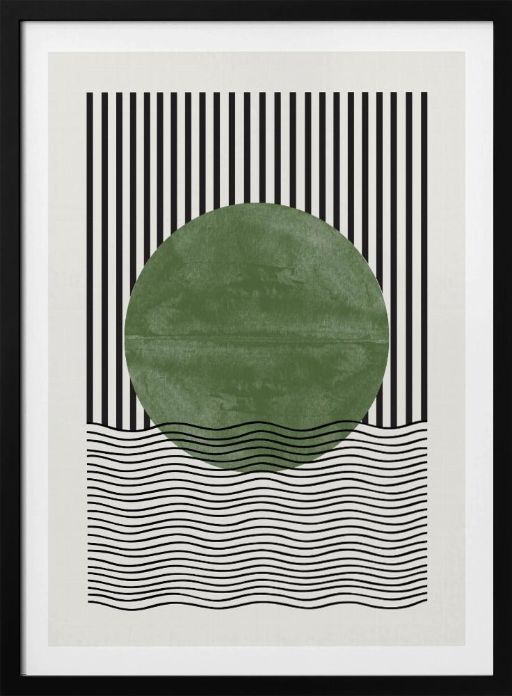 Strepen en golven | Poster