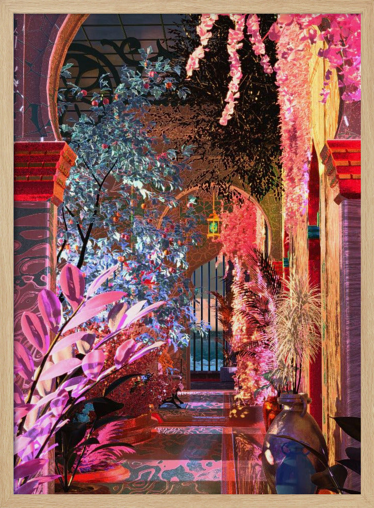 Gloeiend Paleis | Poster