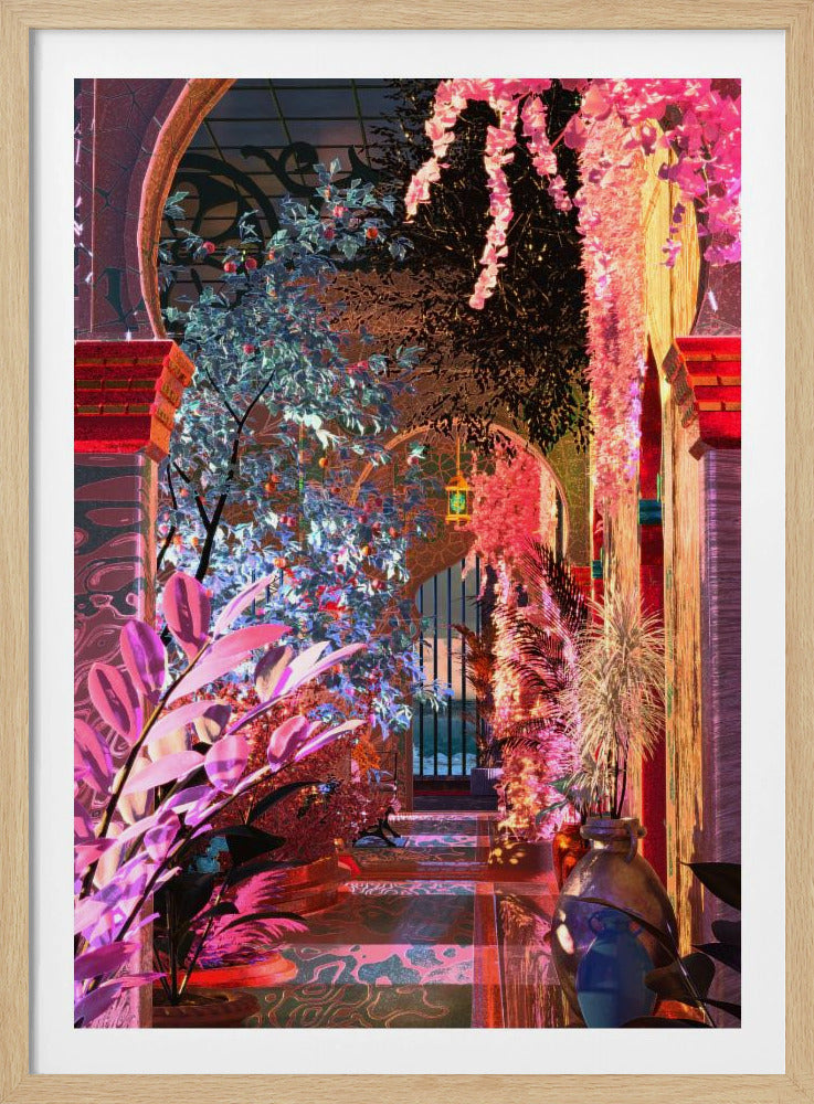 Gloeiend Paleis | Poster