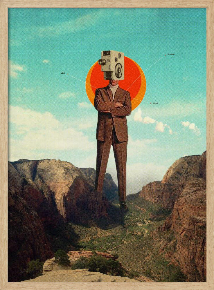 Video404 door Frank Moth | Poster