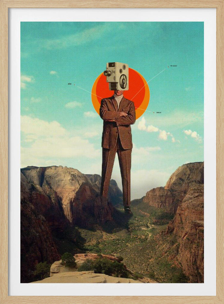 Video404 door Frank Moth | Poster