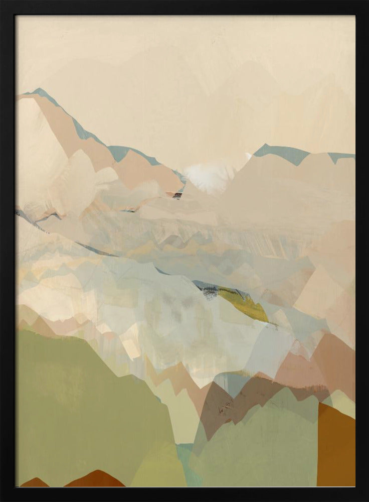 Perzikgebergte 1 | Poster