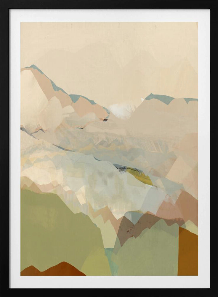 Perzikgebergte 1 | Poster