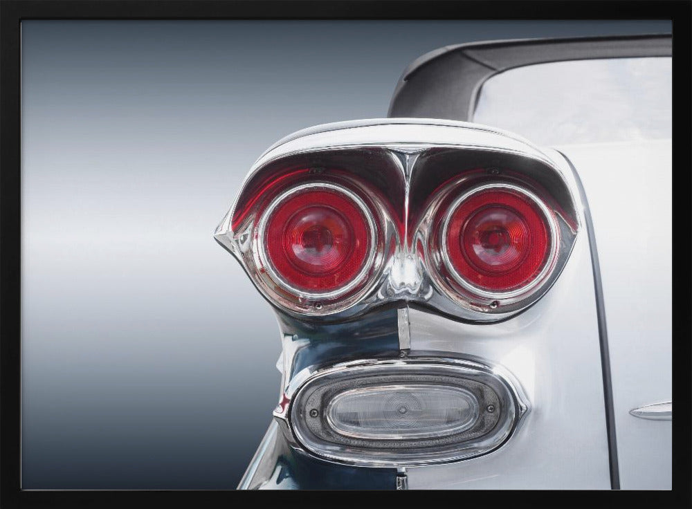 Amerikaanse klassieke auto Bonneville 1958 Cabriolet | Poster