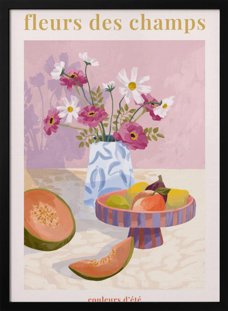 Fleur Des Champs-Roze | Poster