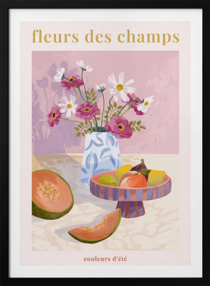 Fleur Des Champs-Roze | Poster