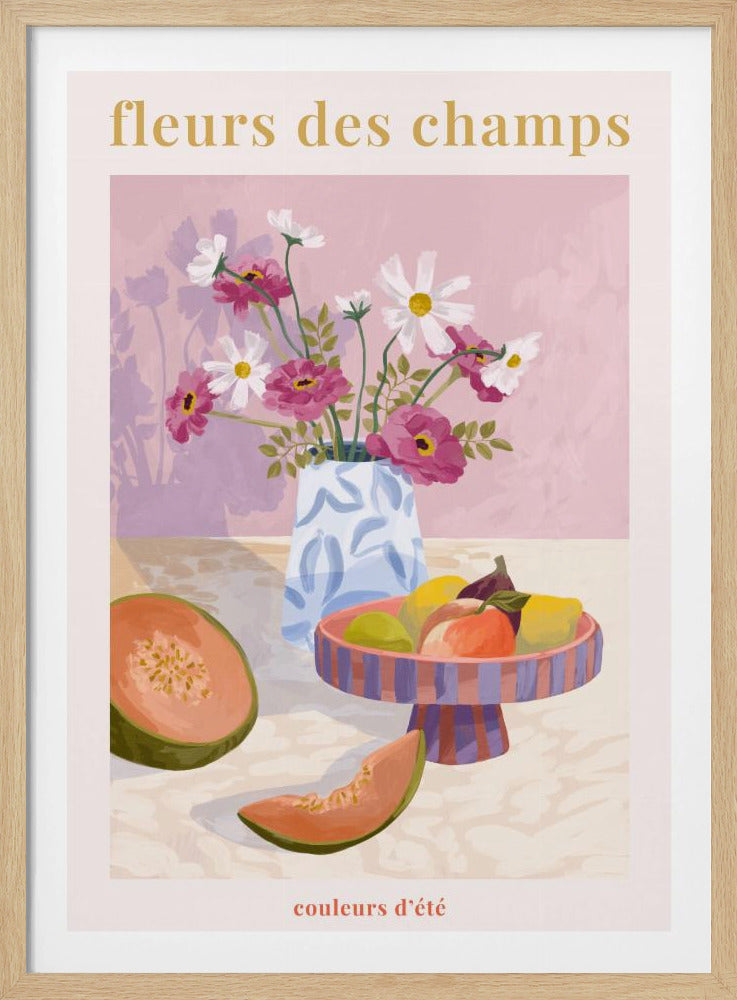 Fleur Des Champs-Roze | Poster