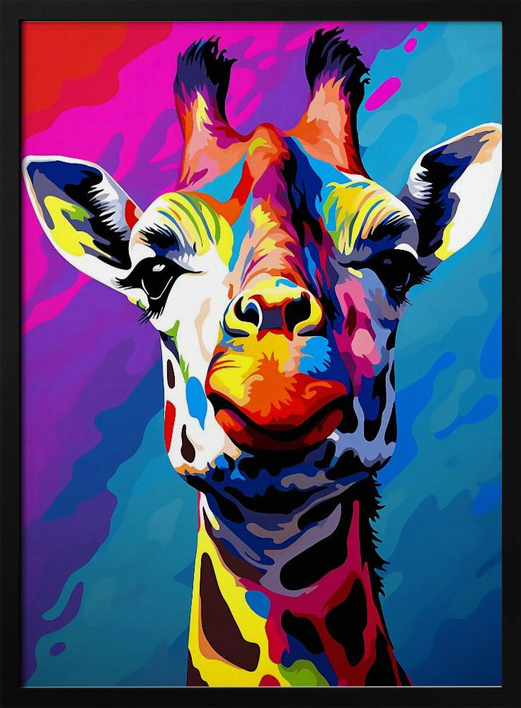 Giraffe Pop Art | Poster