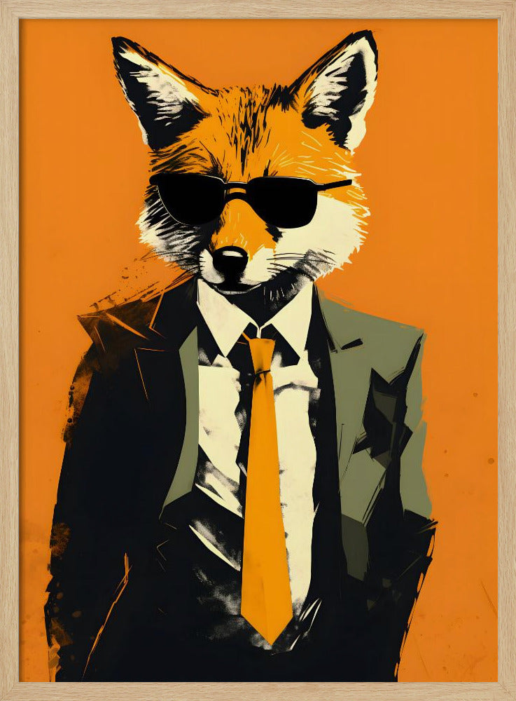 Fox In a Suit | Poster