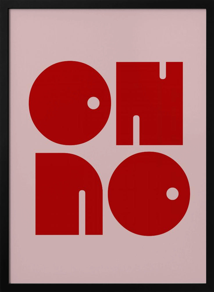 Gedurfde typografische echo | Poster