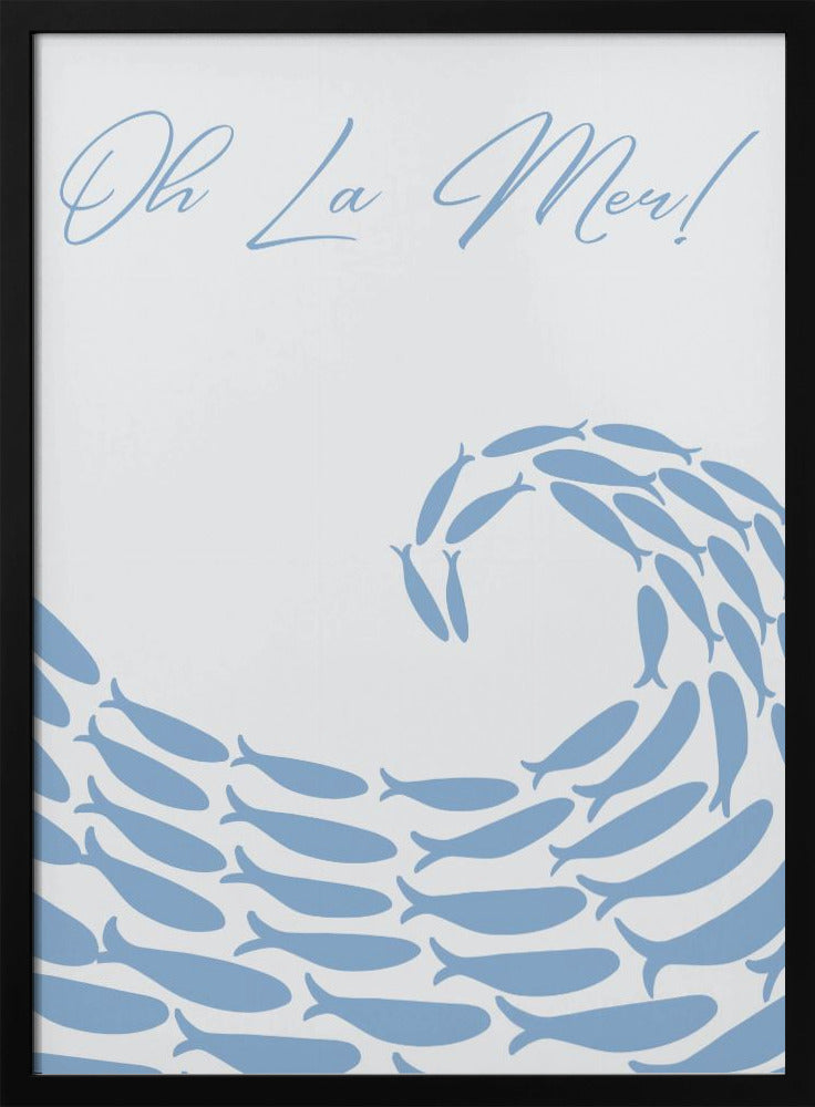 Fish Wave Symphony | Poster