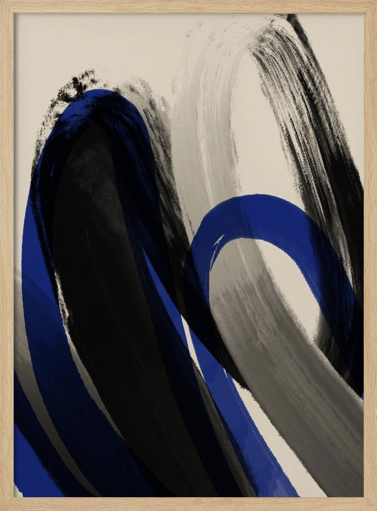 Gedurfde penseelwervelingen | Poster