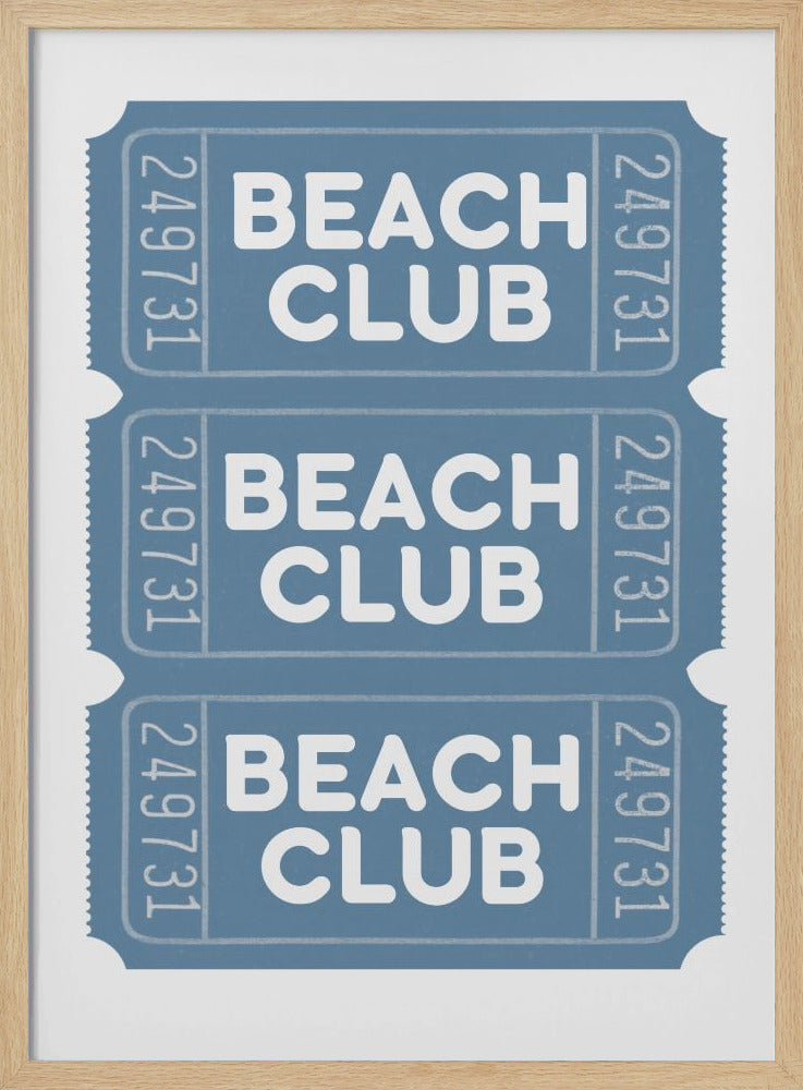 Beachclubtickets | Poster