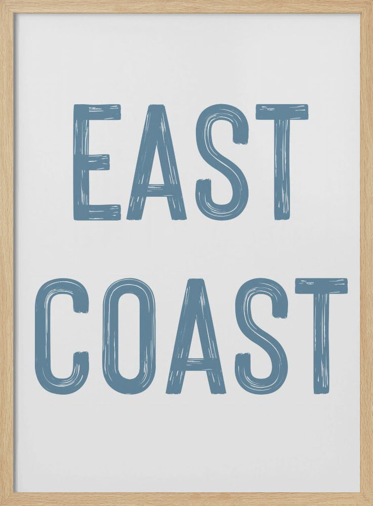 Oostkust - Verticaal | Poster