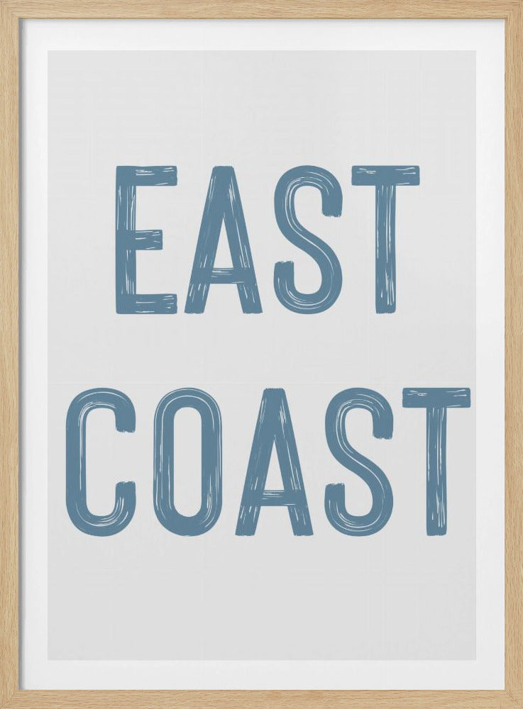 Oostkust - Verticaal | Poster