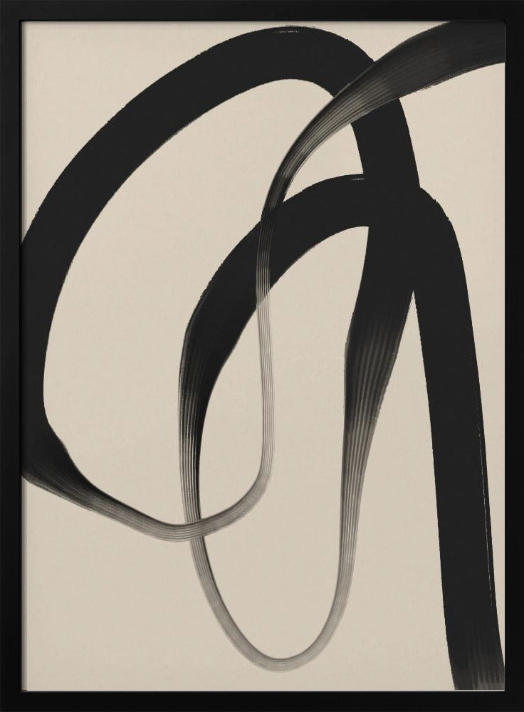 Vloeiende elegantie | Poster