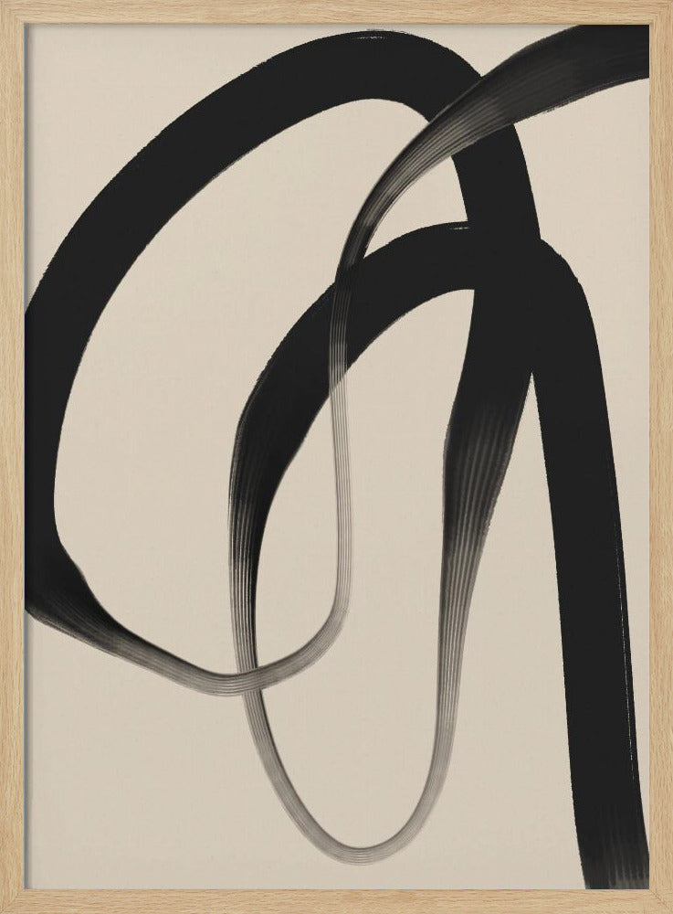 Vloeiende elegantie | Poster