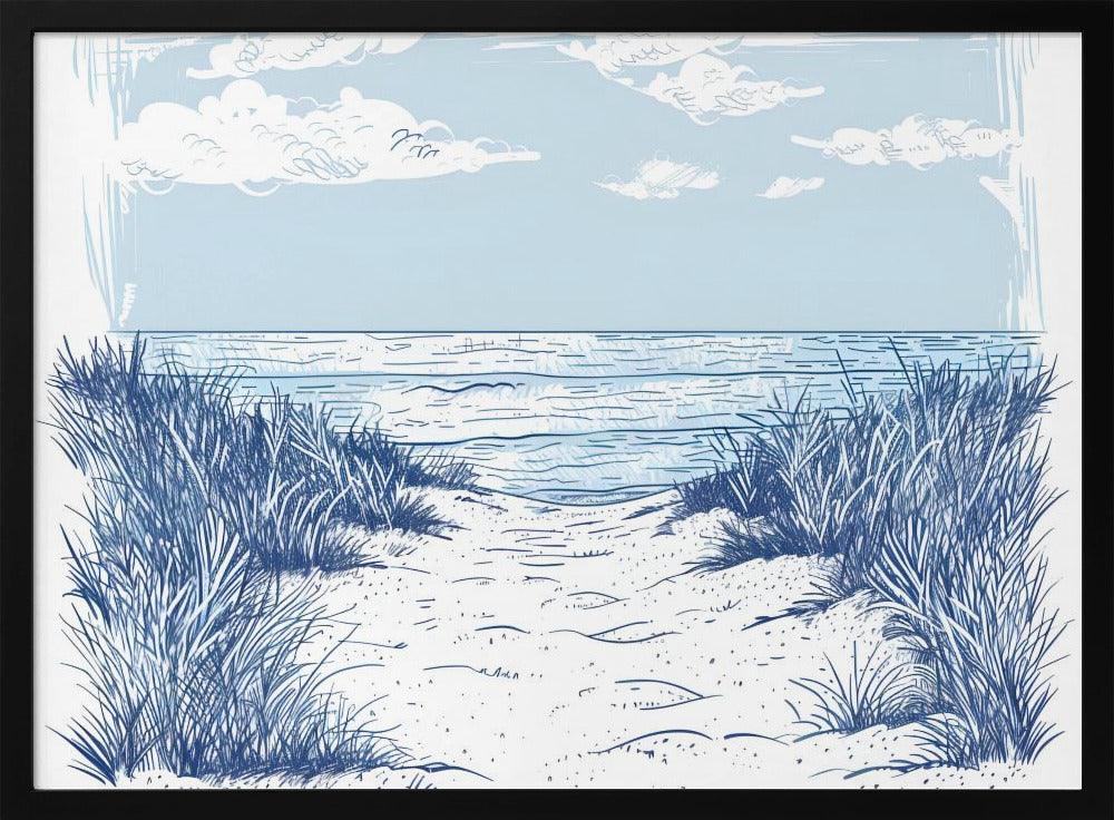 Strandwandeling | Poster