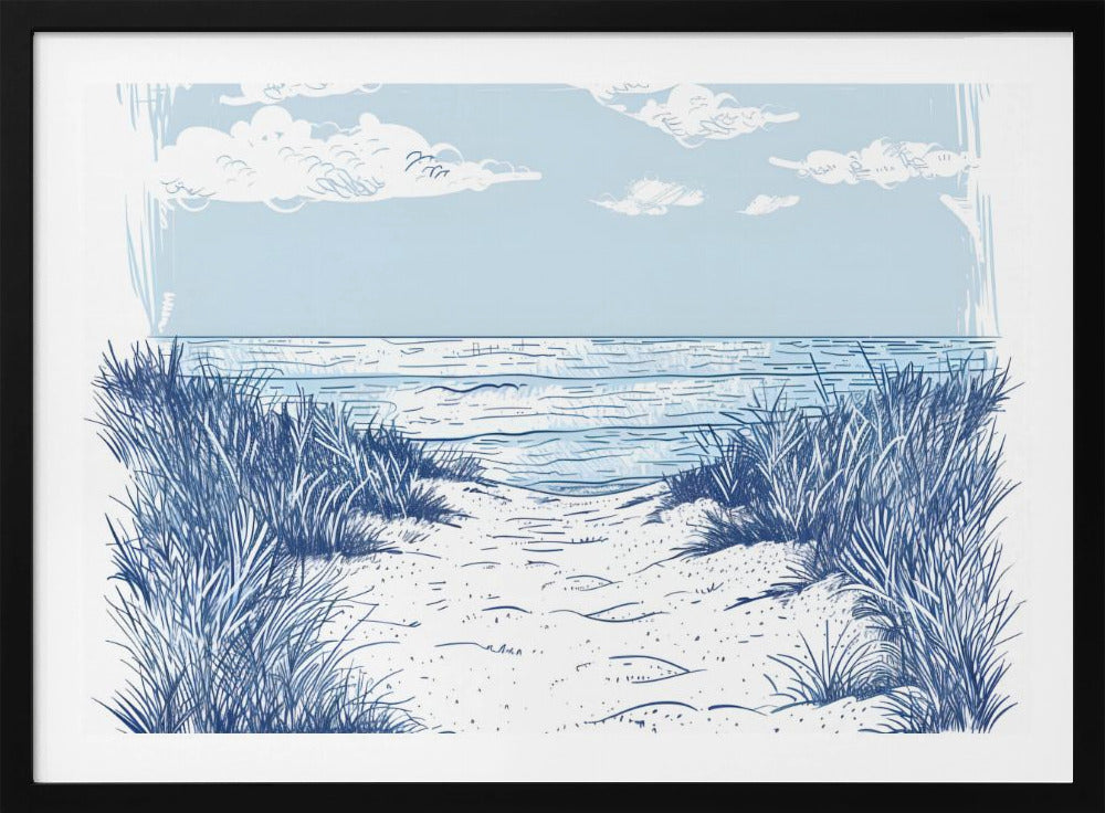 Strandwandeling | Poster