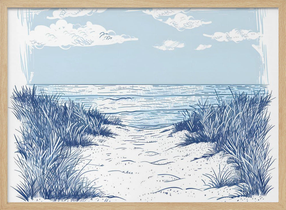 Strandwandeling | Poster