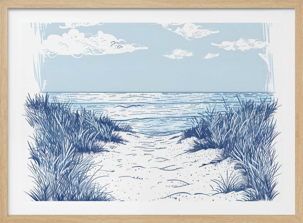 Strandwandeling | Poster