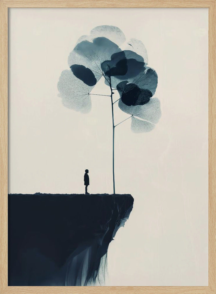 De rand van de klif | Poster
