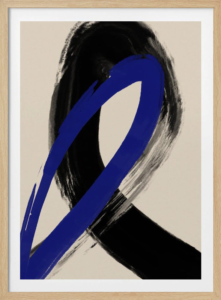 Vette lijnstroom | Poster