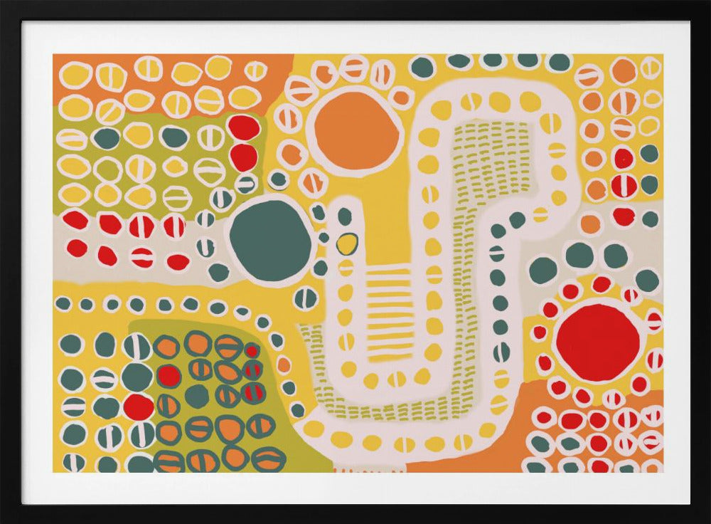 Kiezels Abstract | Poster