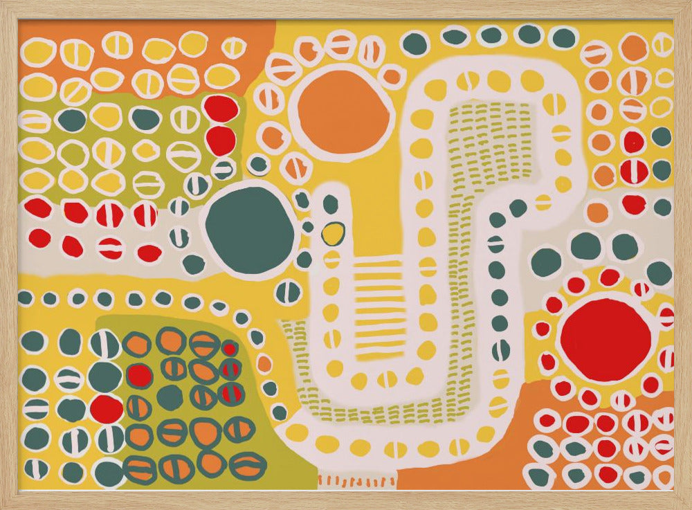 Kiezels Abstract | Poster
