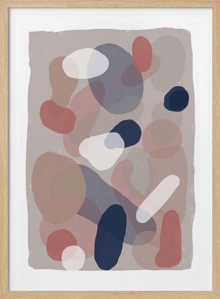 Abstracte kiezels 2 | Poster