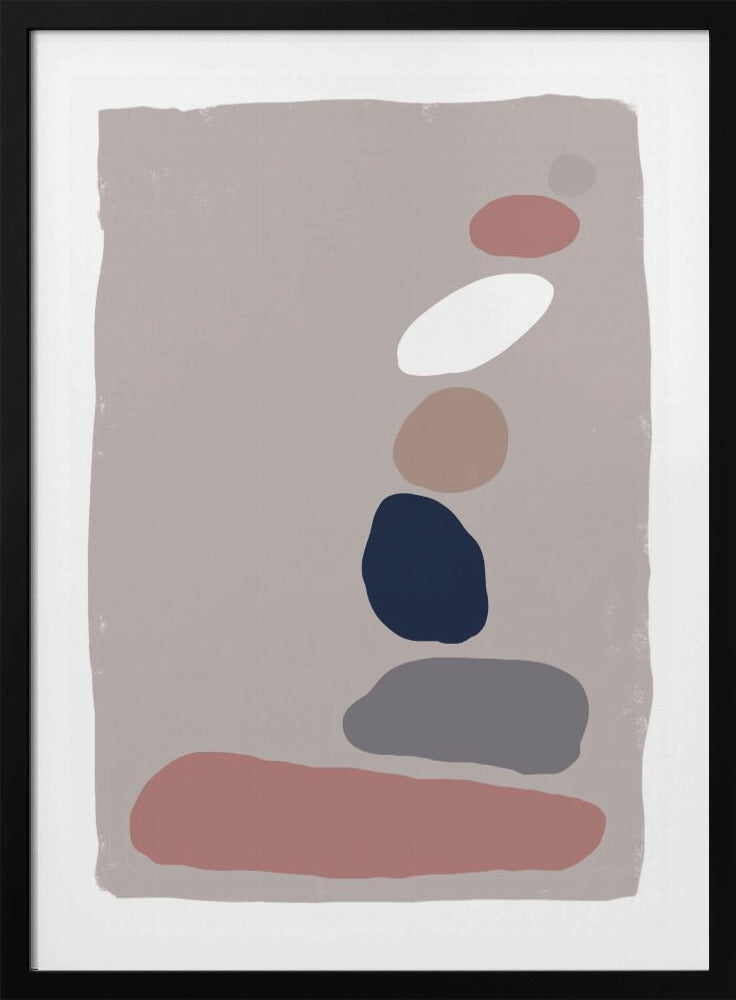 Abstracte kiezels | Poster