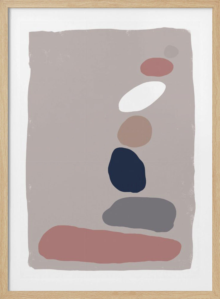 Abstracte kiezels | Poster