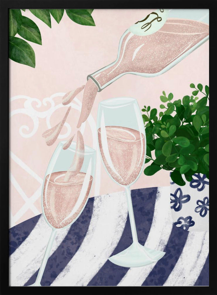 Mousserende rosé | Poster