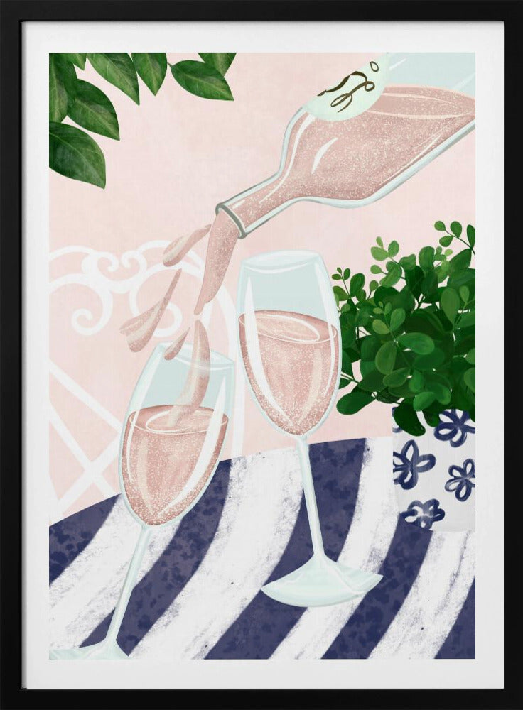 Mousserende rosé | Poster