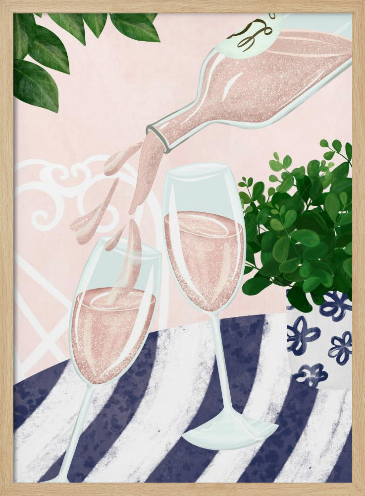 Mousserende rosé | Poster