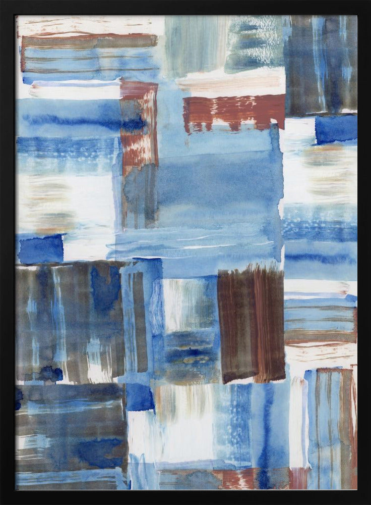 IJzig Blauw Abstract 1 | Poster